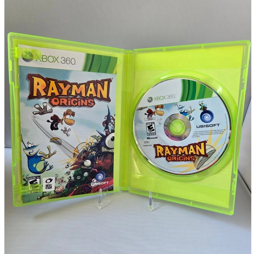 Rayman Origins - Microsoft Xbox 360 - Complete CIB W/ Manual - Tested‎ & Working